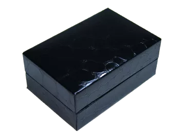 Ringbox Schmuckbox schwarz